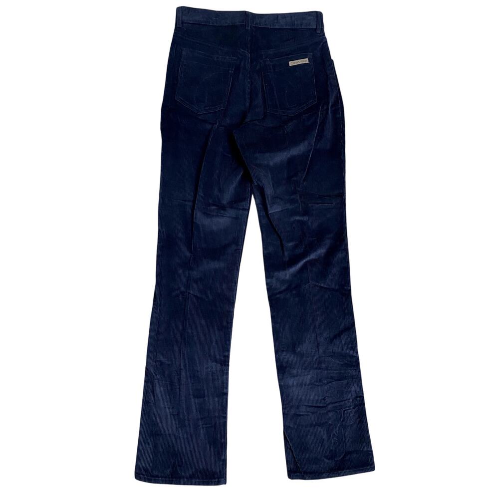 Calvin Klein Vintage Corduroy Pants Mens 33X35 Blueberry Boot Omega Stitch‎ USA